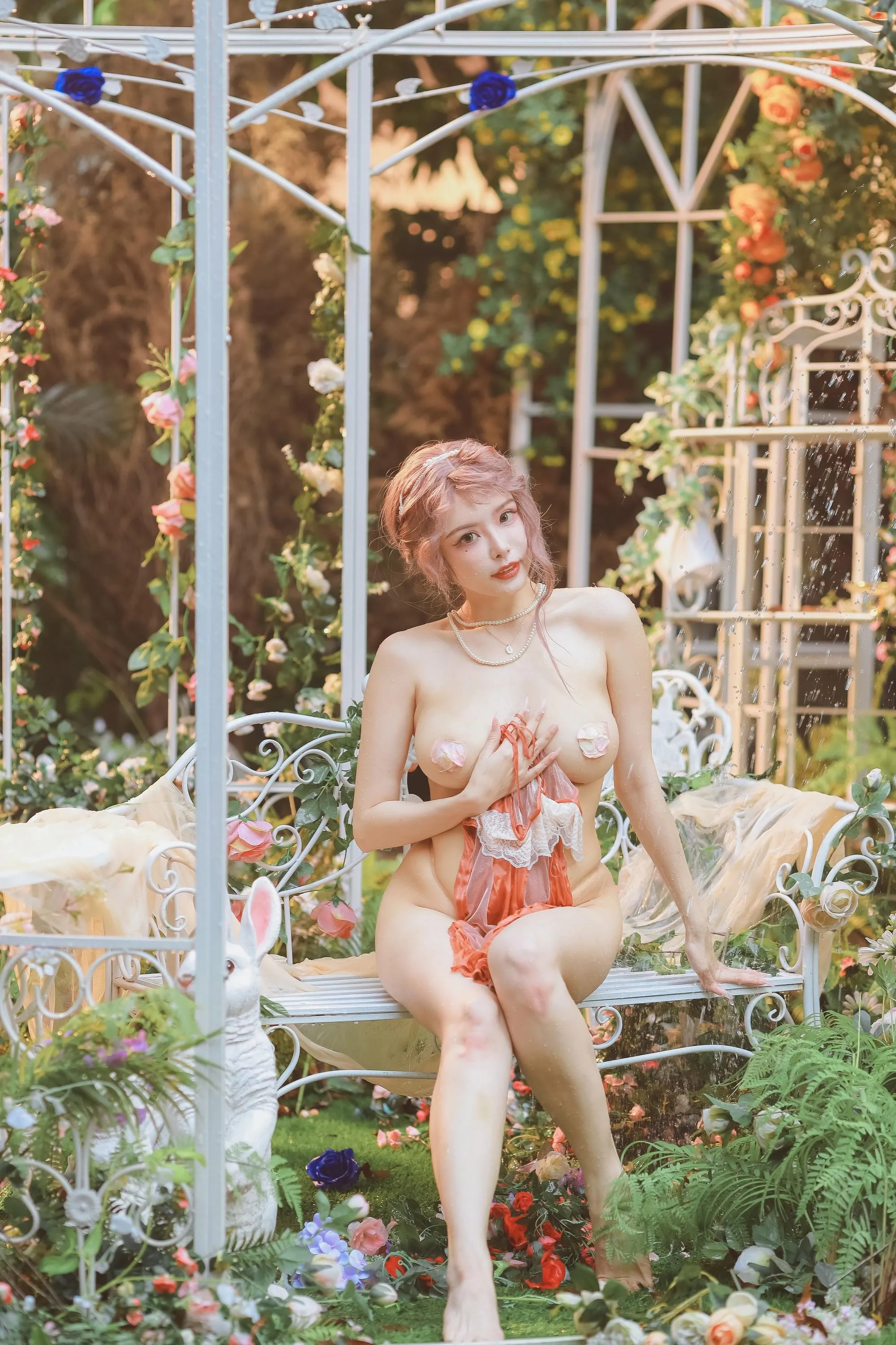 秋和柯基 – NO.096 花园嬉水 [67P]插图4